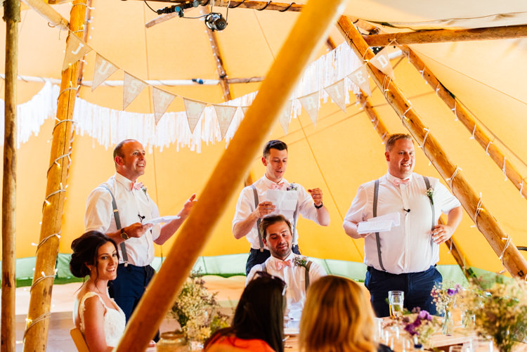 Fun Loving Secret Garden Tipi Wedding https://www.aaroncollettphotography.co.uk/