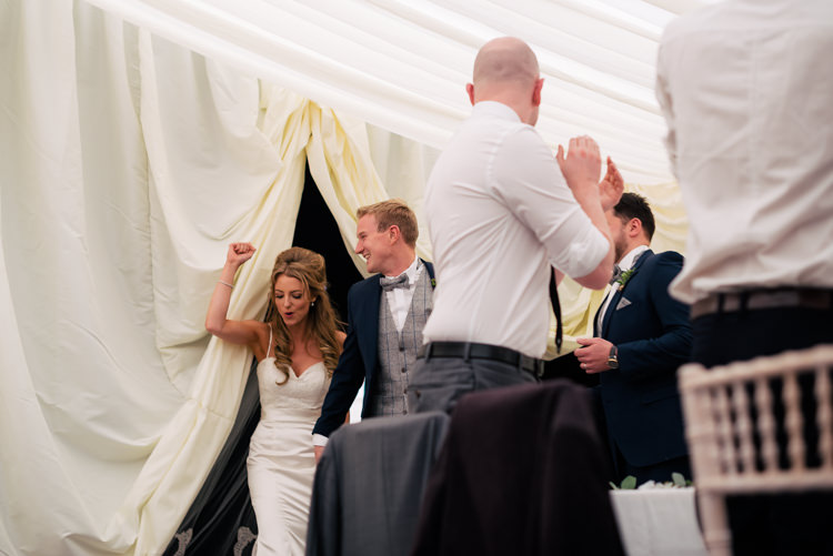 Industrial Glam Marquee Wedding http://www.stottandatkinson.com/