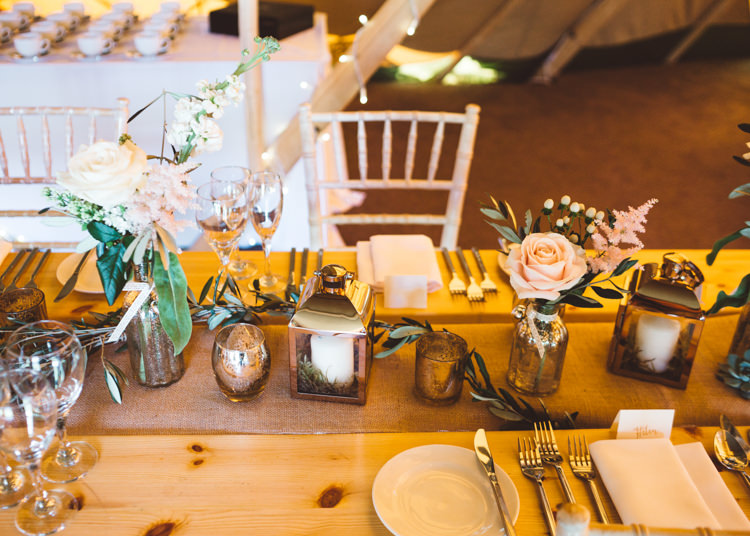 Elegant Unique Pale Pink Tipi Wedding http://holliecarlinphotography.com/