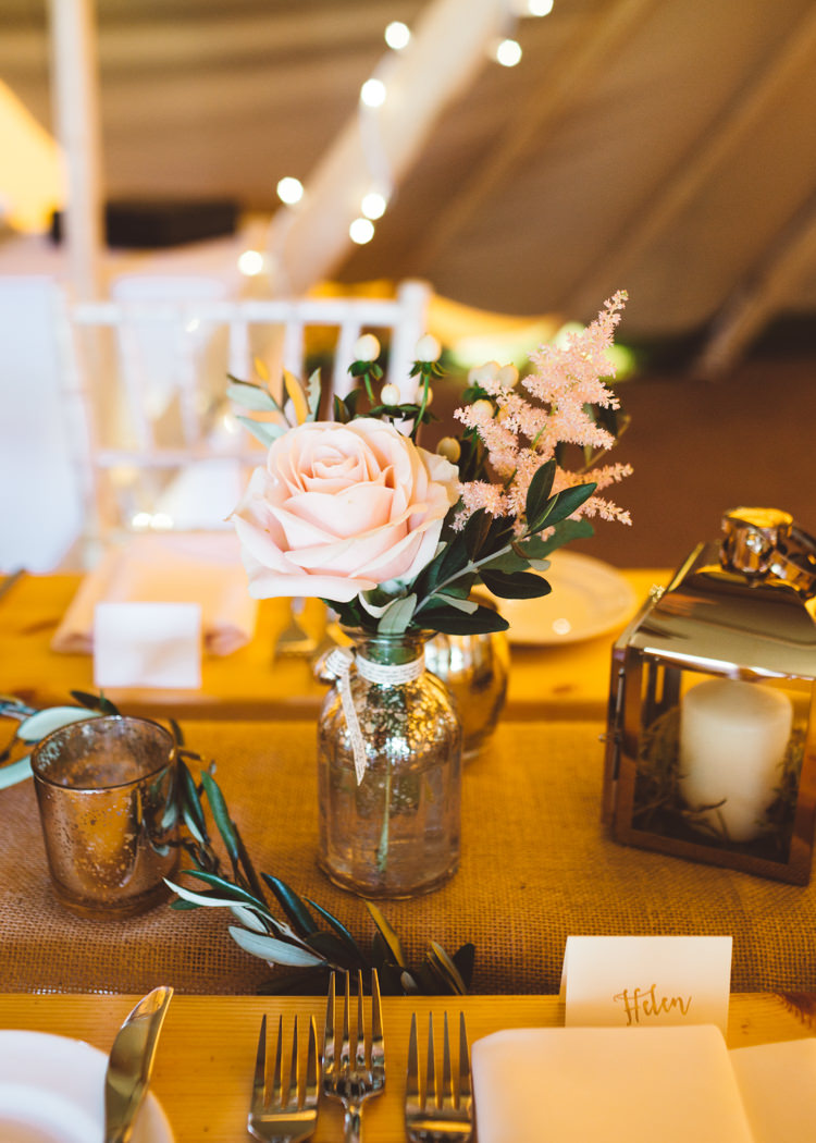 Elegant Unique Pale Pink Tipi Wedding http://holliecarlinphotography.com/