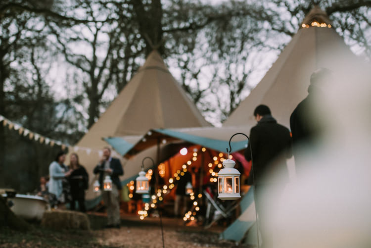Magical Cosy Forest Tipi Wedding http://katewatersphotography.com/