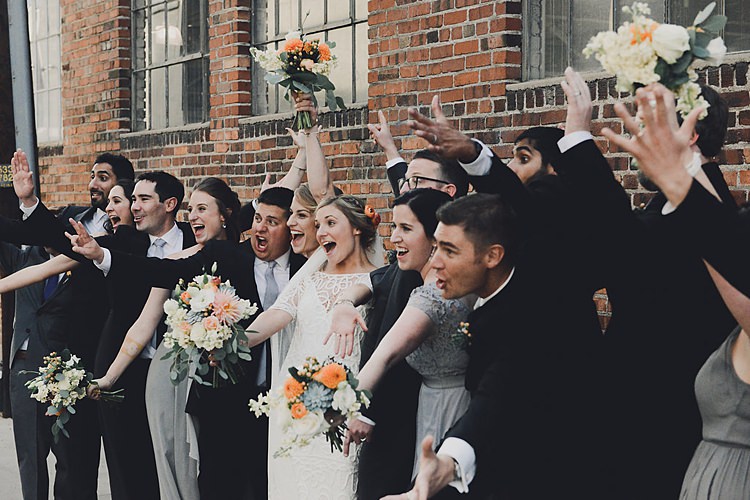 Hip Art Gallery Wedding Colorado http://www.lisarundallphotography.com/