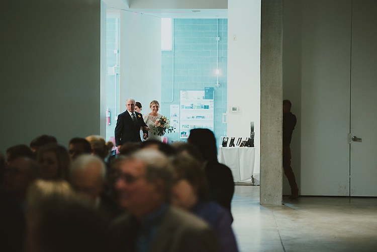 Hip Art Gallery Wedding Colorado http://www.lisarundallphotography.com/