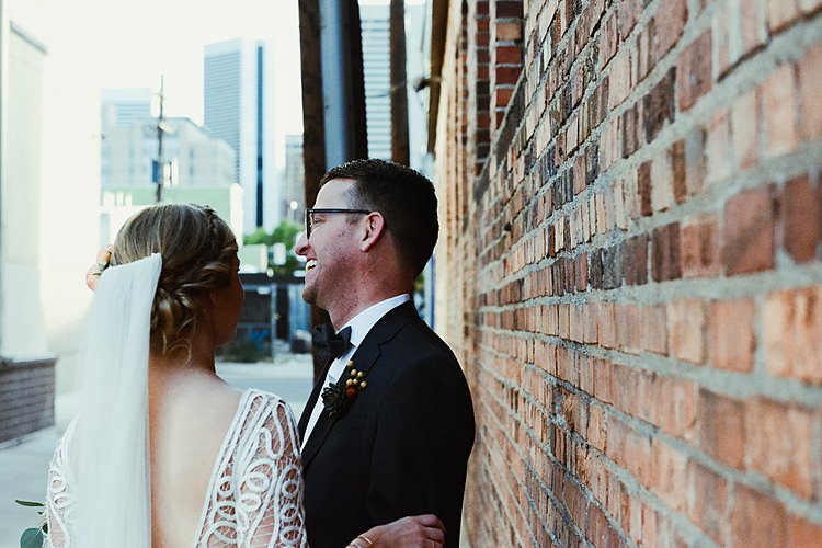 Hip Art Gallery Wedding Colorado http://www.lisarundallphotography.com/