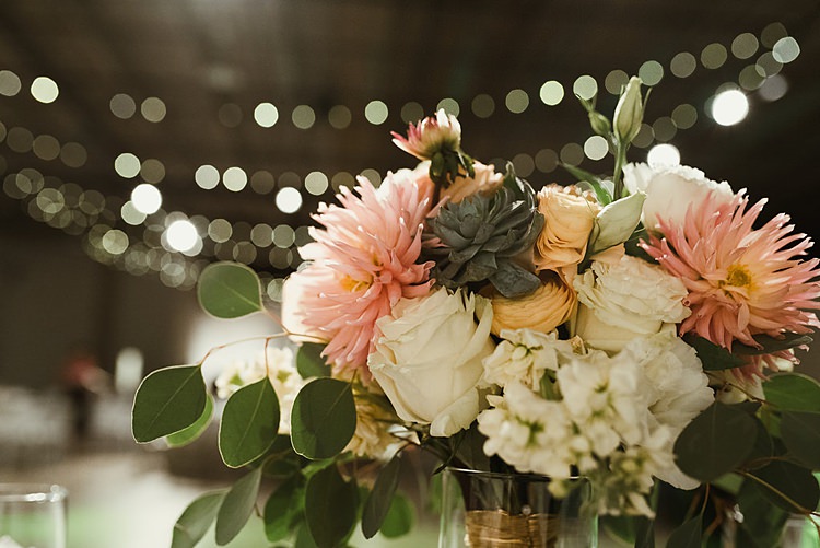 Dahlia Ranunculus Flowers Bouquet Bride Bridal Peach Cream Hip Art Gallery Wedding Colorado http://www.lisarundallphotography.com/