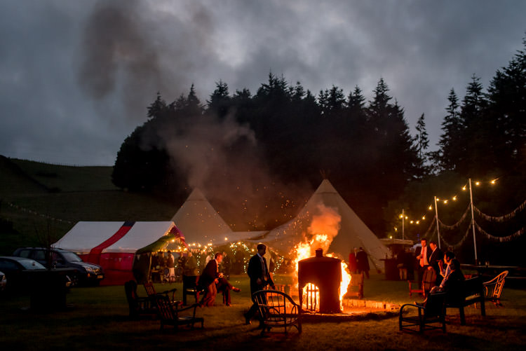 Camp Fire Festoon Lights Hippy Festival Travel Wedding http://www.mattbadenoch.com/