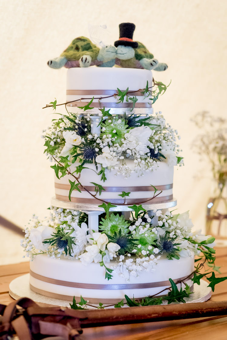 Traditional Iced Cake Hippy Festival Travel Wedding http://www.mattbadenoch.com/