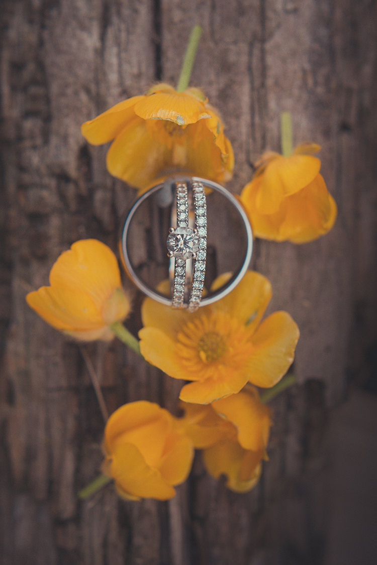 Diamond Engement Ring Band Eternity Whimsical Countryside Yurt Wedding http://jamesgreenphotographer.co.uk/