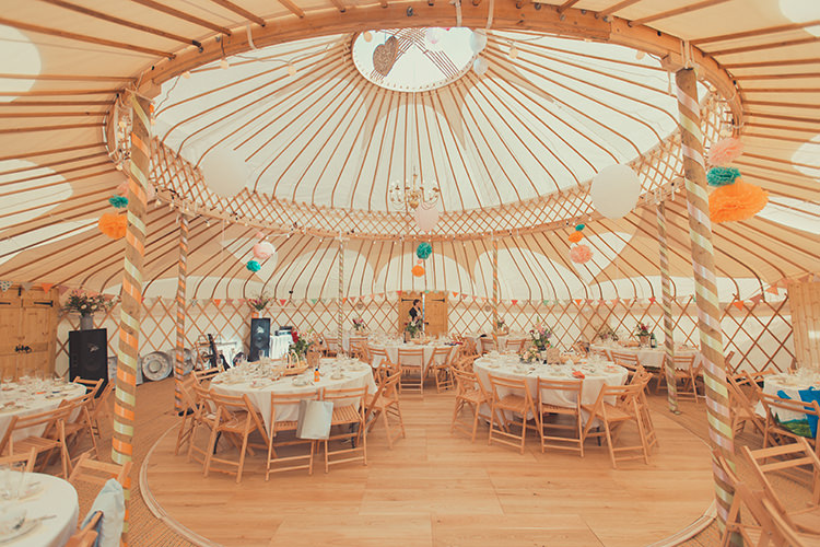 Whimsical Countryside Yurt Wedding http://jamesgreenphotographer.co.uk/