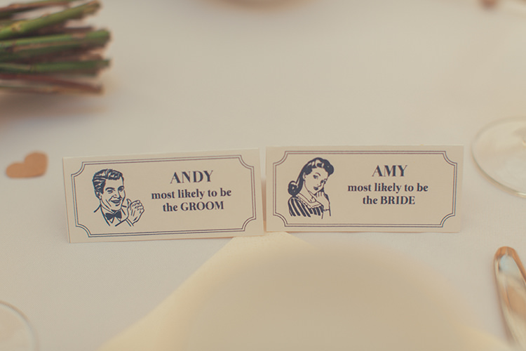 Place Name Cards Whimsical Countryside Yurt Wedding http://jamesgreenphotographer.co.uk/