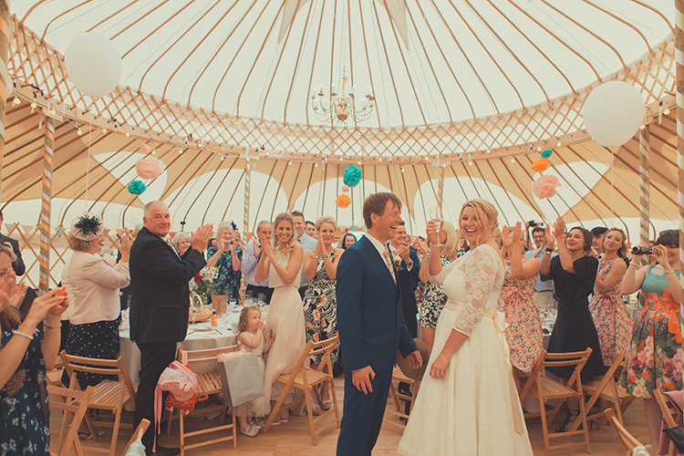 Whimsical Countryside Yurt Wedding http://jamesgreenphotographer.co.uk/