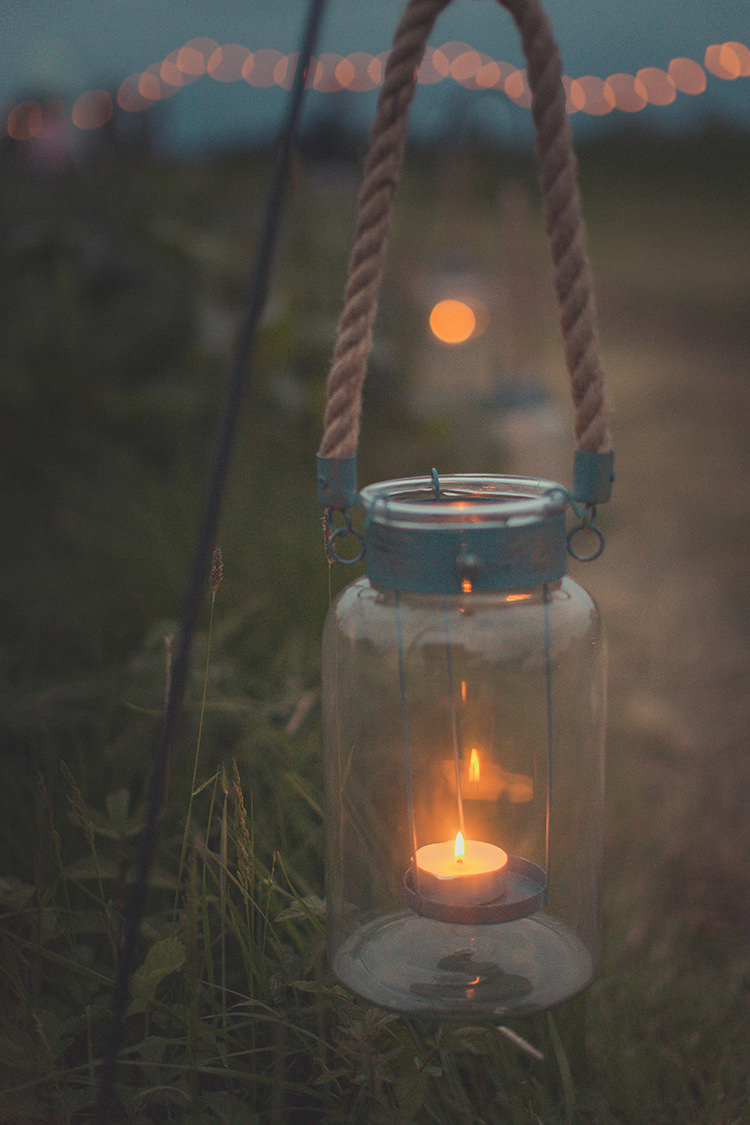 Lantern Candle Whimsical Countryside Yurt Wedding http://jamesgreenphotographer.co.uk/