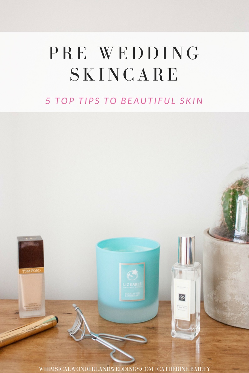 Wedding Skin Beauty Skincare Routine Make Up Bridal Bride