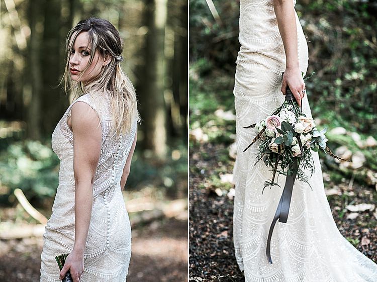 Bohemian Macramé Woodland Wedding Ideas https://samieleephotography.com/