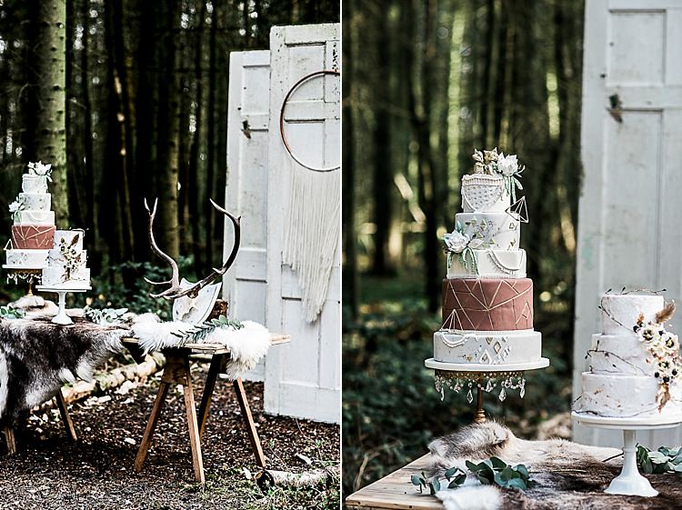 Bohemian Macramé Woodland Wedding Ideas https://samieleephotography.com/