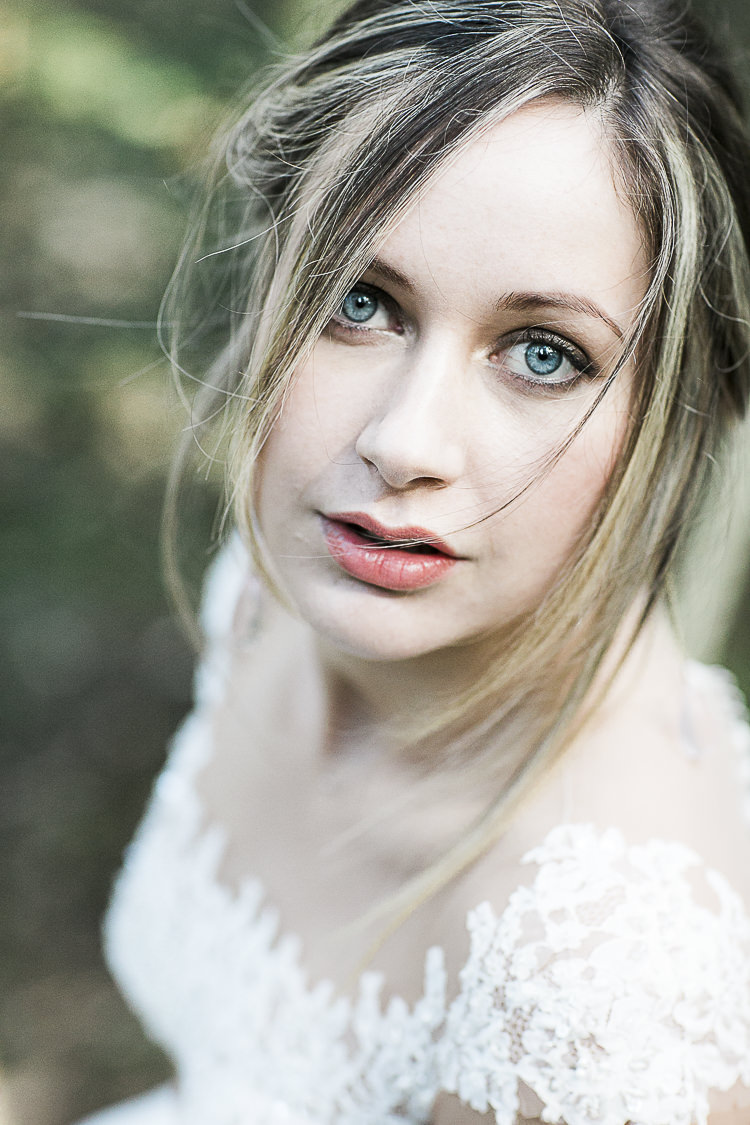 Bride Bridal Make Up Bohemian Macramé Woodland Wedding Ideas https://samieleephotography.com/
