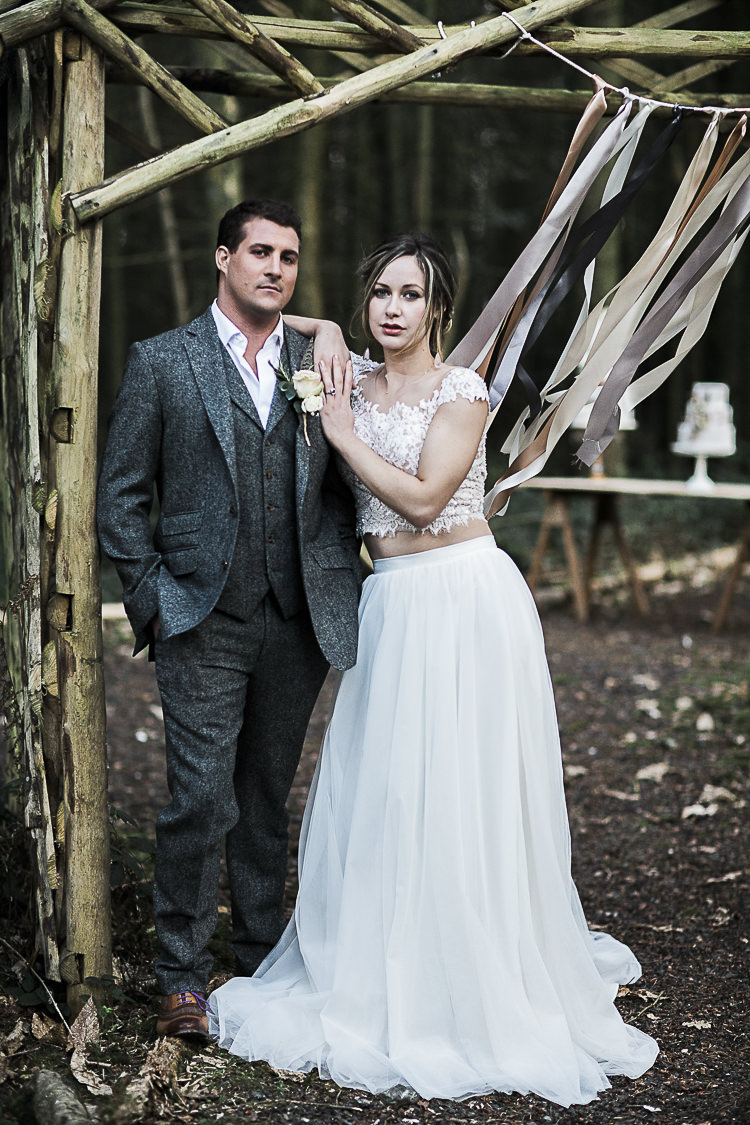 Bohemian Macramé Woodland Wedding Ideas https://samieleephotography.com/
