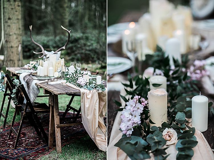 Bohemian Macramé Woodland Wedding Ideas https://samieleephotography.com/