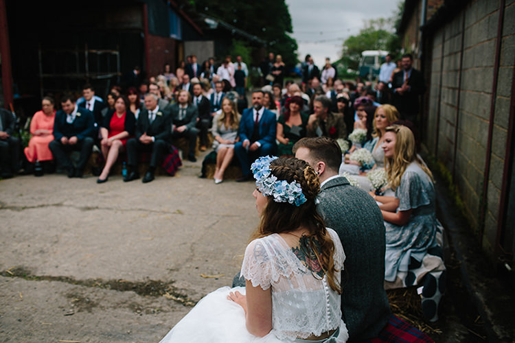 Indie Outdoorsy Cowshed DIY Wedding http://www.danhoughphoto.com/