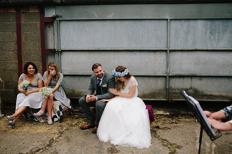 Indie Outdoorsy Cowshed DIY Wedding http://www.danhoughphoto.com/