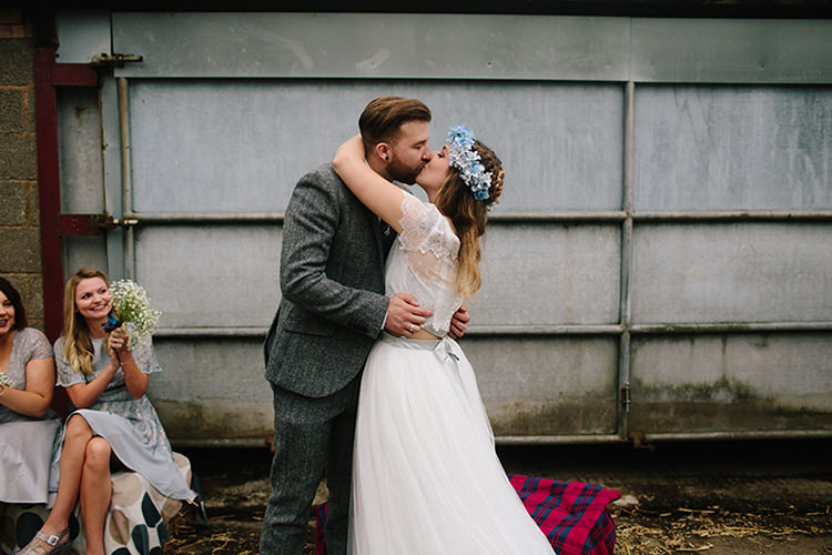 Indie Outdoorsy Cowshed DIY Wedding http://www.danhoughphoto.com/