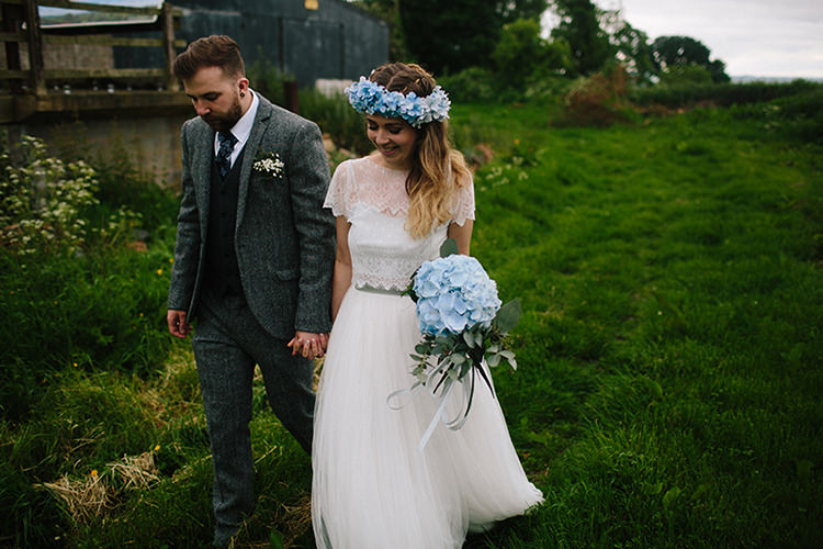 Indie Outdoorsy Cowshed DIY Wedding http://www.danhoughphoto.com/