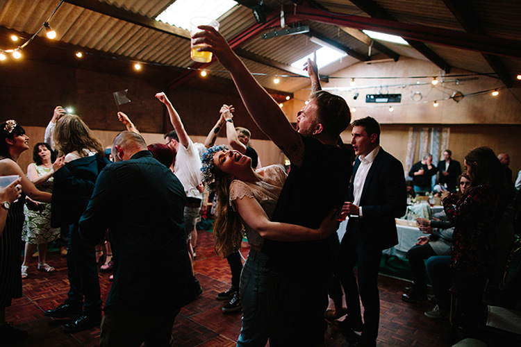 Indie Outdoorsy Cowshed DIY Wedding http://www.danhoughphoto.com/