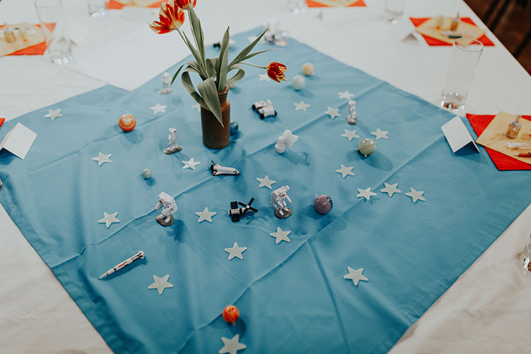 Centrepiece Toys Decor Tables Flowers All The Colours Quirky Dinosaur Wedding https://leahlombardi.com/