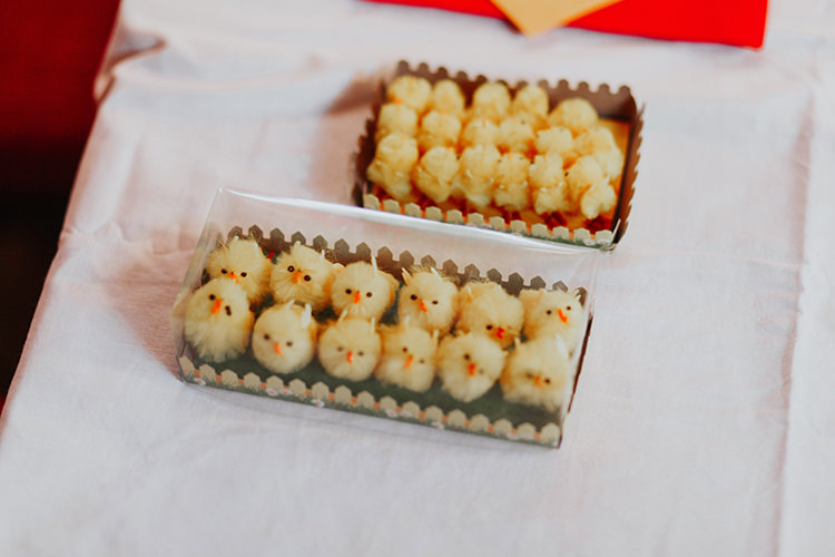 Easter Chicks Decor All The Colours Quirky Dinosaur Wedding https://leahlombardi.com/