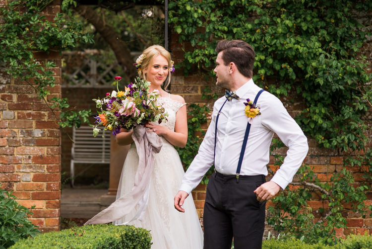 First Look Wedding Ideas Country Estate Garden http://annamorganphotography.co.uk/