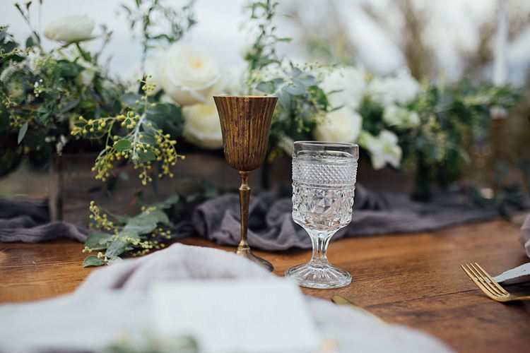 Glassware Romantic Desert Elopement Ideas http://beginningandendphoto.com/