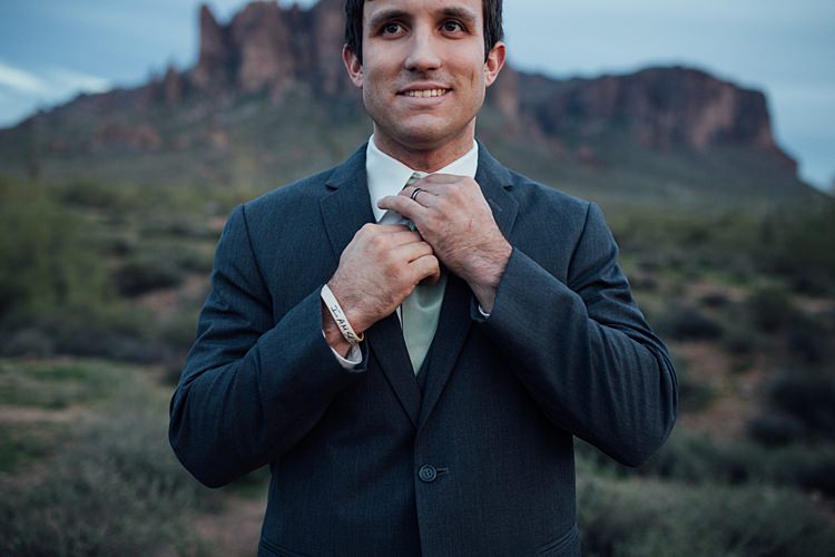 Groom Romantic Desert Elopement Ideas http://beginningandendphoto.com/