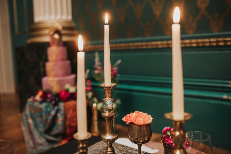 Candles Modern Jewel Tone Asian Fusion Wedding Ideas http://liannegrayphotography.com/