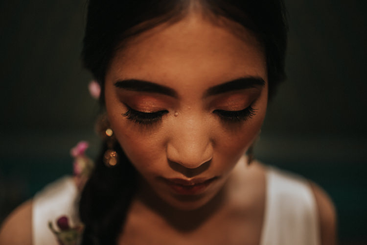 Make Up Beauty Bride Bridal Modern Jewel Tone Asian Fusion Wedding Ideas http://liannegrayphotography.com/ 