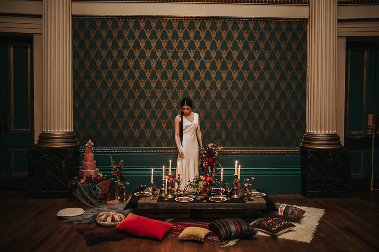 Modern Jewel Tone Asian Fusion Wedding Ideas http://liannegrayphotography.com/