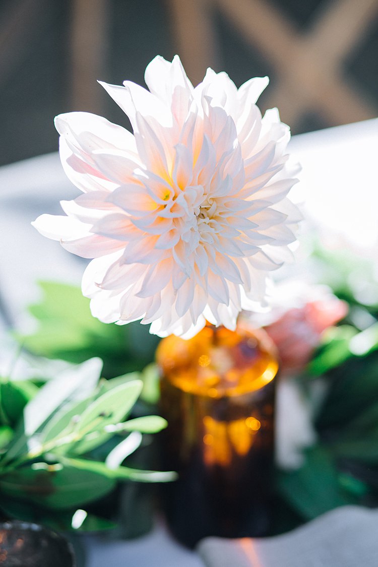 Flowers Table Decoration Bohemian Outdoor Greenery Wedding Georgia http://www.sowingclover.com/