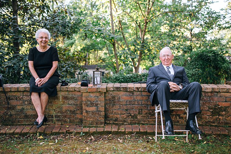 Family Guests Bohemian Outdoor Greenery Wedding Georgia http://www.sowingclover.com/