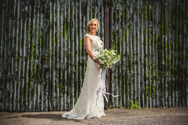 Romantica of Devon Lace Dress Gown Bride Bridal Garden of Hygge Wedding Ideas http://www.sophieduckworthphotography.com/