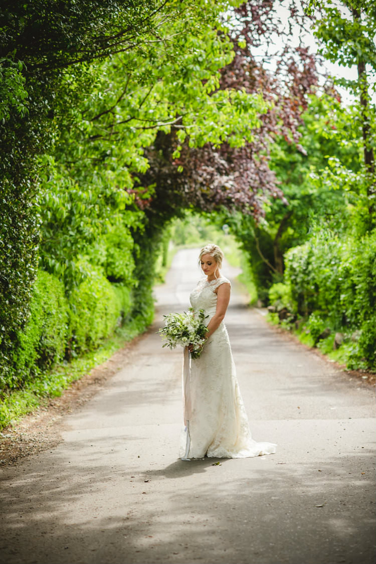 Romantica of Devon Lace Dress Gown Bride Bridal Garden of Hygge Wedding Ideas http://www.sophieduckworthphotography.com/