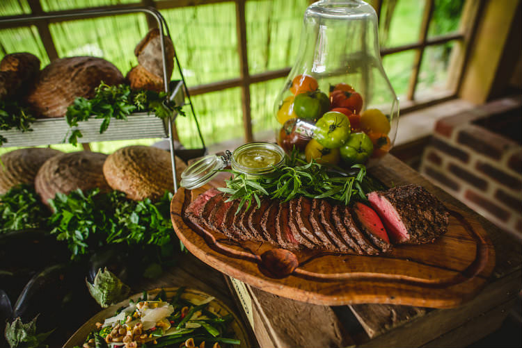 Food Catering Table Decor Meal Buffet Garden of Hygge Wedding Ideas http://www.sophieduckworthphotography.com/