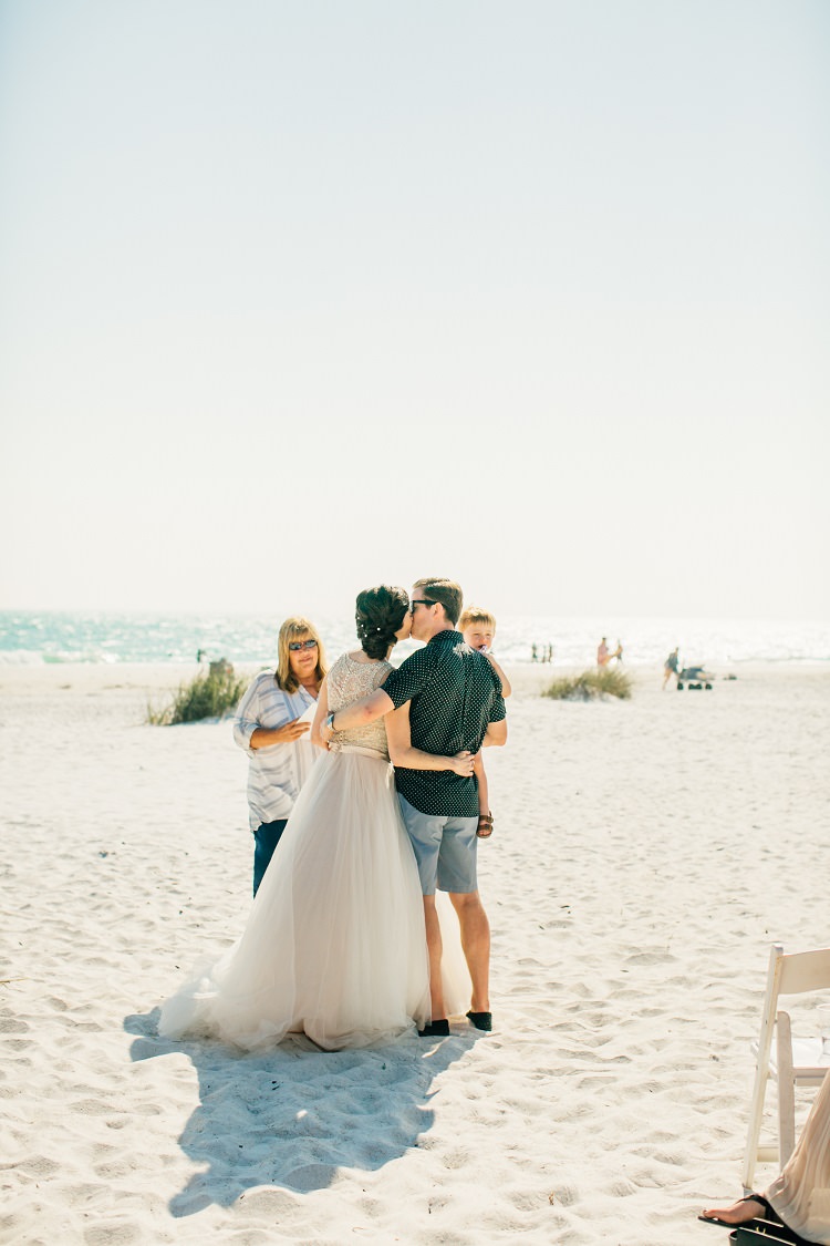 Bride Bridal Madison James Dress Gown Embellished Beading Tulle Reiss Alexander McQueen Shorts Groom Pink Gold Flamingos Pineapples Florida Destination Wedding http://www.findinglightphotography.com/