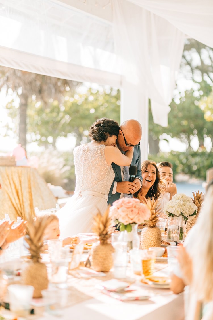 Pink Gold Flamingos Pineapples Florida Destination Wedding http://www.findinglightphotography.com/