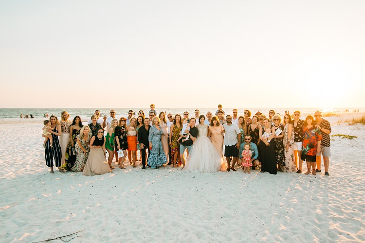 Pink Gold Flamingos Pineapples Florida Destination Wedding http://www.findinglightphotography.com/