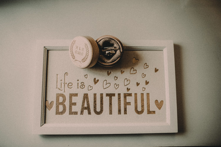 Engraved Wooden Ring Box Woodland Lavender Spring Country Wedding http://www.carlablainphotography.co.uk/