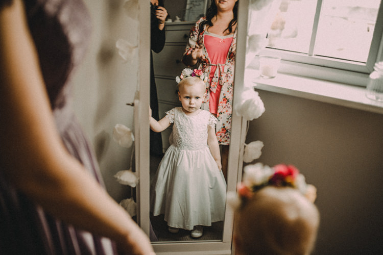 Flower Girl Woodland Lavender Spring Country Wedding http://www.carlablainphotography.co.uk/