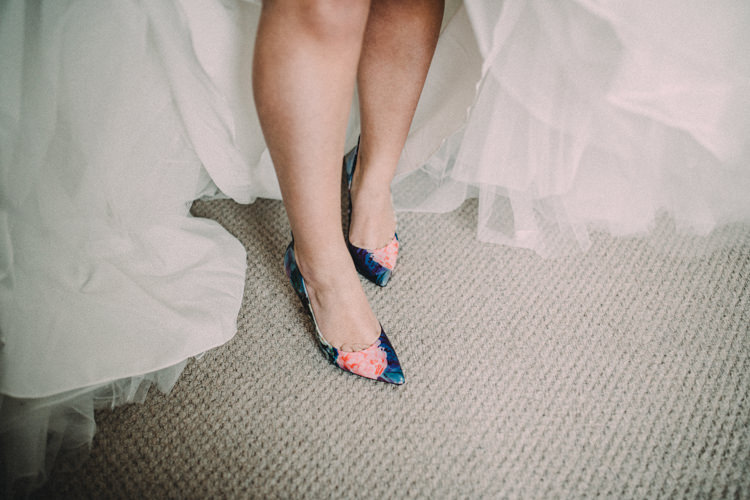 Floral Shoes Bride Bridal Heels Woodland Lavender Spring Country Wedding http://www.carlablainphotography.co.uk/