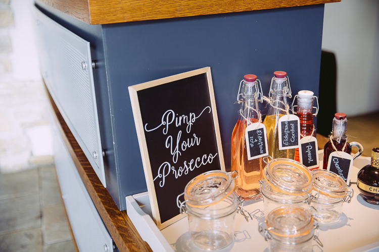Pimp Prosecco Station Bar Drinks Romantic Soft Pastel Pretty Wedding http://hayleybaxterphotography.com/