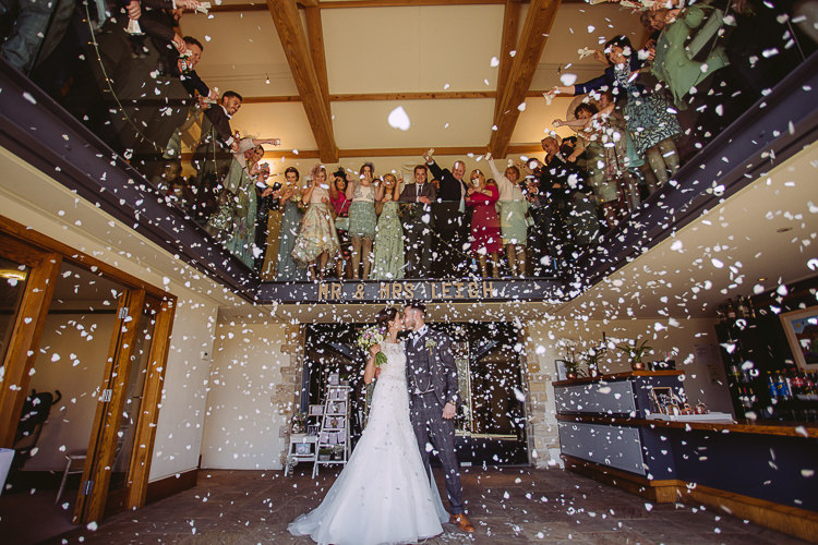Confetti Throw Romantic Soft Pastel Pretty Wedding http://hayleybaxterphotography.com/