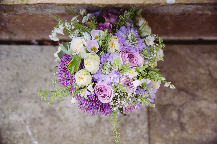 Bouquet Purple Lilac Green Cream Flowers Rose Bride Bridal Romantic Soft Pastel Pretty Wedding http://hayleybaxterphotography.com/