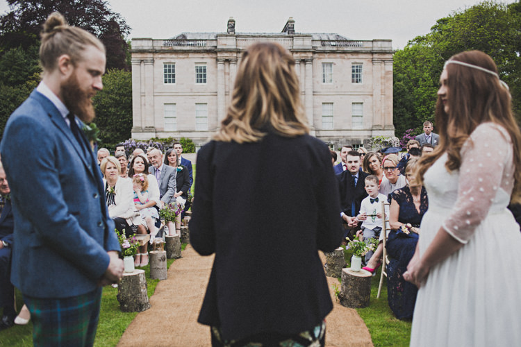 Enchanting Free-Spirited Outdoor Wedding http://www.johnelphinstonestirling.com/